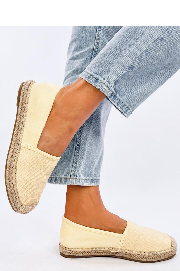 Espadrilės moterims Inello M1123985, geltonos kaina ir informacija | Bateliai moterims  | pigu.lt