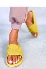 Flip-flops Inello, yellow M1046563 цена и информация | Женские тапочки | pigu.lt