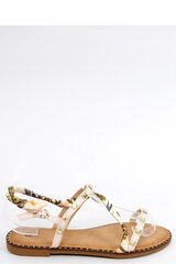 Sandals Inello, beige M994652 цена и информация | Женские босоножки | pigu.lt