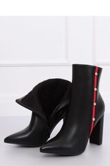 Aukštakulniai batai moterims Inello M831556, juodi kaina ir informacija | Aulinukai, ilgaauliai batai moterims | pigu.lt