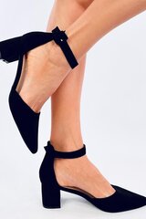 Block heel pumps Inello, black M1134980 цена и информация | Женские туфли | pigu.lt