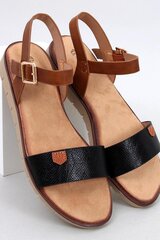 Sandals Inello, black M1134989 цена и информация | Женские босоножки | pigu.lt