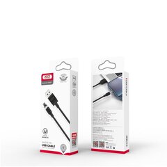XO cable magnetic NB187 USB - Lightning 1,0 m 2,1A white цена и информация | Кабели для телефонов | pigu.lt