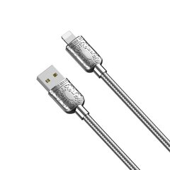 XO cable NB216 USB - Lightning 1,0 m 2,4A silver цена и информация | Кабели для телефонов | pigu.lt