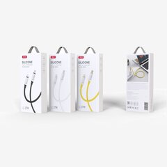 XO cable NB-Q252A USB-C - Lightning 1,0 m 27W yellow цена и информация | Кабели для телефонов | pigu.lt