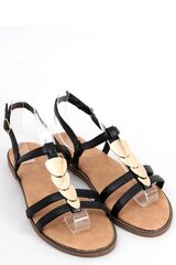 Sandals Inello, black M1123211 цена и информация | Женские босоножки | pigu.lt