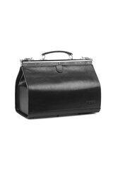 Natural leather bag Verosoft, black M922589 цена и информация | Женские сумки | pigu.lt