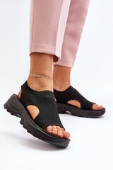 Sandals Step in style, black M1127850 цена и информация | Женские босоножки | pigu.lt