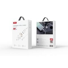 XO CC56 PD Автомобильное зарядное устройство 30W + кабель microUSB цена и информация | Зарядные устройства для телефонов | pigu.lt