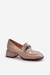 Heel pumps Step in style, beige M1133656 цена и информация | Женские туфли | pigu.lt