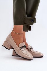 Heel pumps Step in style, beige M1133656 цена и информация | Женские туфли | pigu.lt