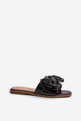 Flip-flops Step in style, black M1136625 цена и информация | Женские тапочки | pigu.lt