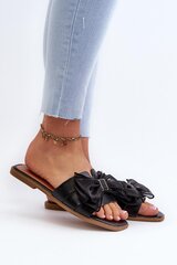 Flip-flops Step in style, black M1136625 цена и информация | Женские тапочки | pigu.lt