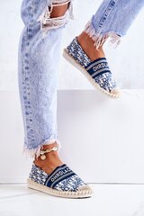 Espadrille Step in style, blue M1062942 цена и информация | Женские туфли | pigu.lt