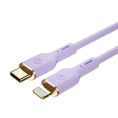 WIWU cable YQ01 USB-C - Lightning 30W 1,2m purple цена и информация | Кабели для телефонов | pigu.lt