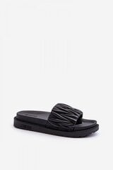 Flip-flops Step in style, black M1131417 цена и информация | Женские тапочки | pigu.lt