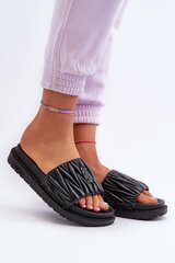 Flip-flops Step in style, black M1131417 цена и информация | Женские тапочки | pigu.lt