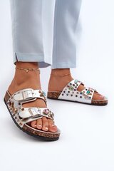 Flip-flops Step in style, grey M1139601 цена и информация | Женские тапочки | pigu.lt