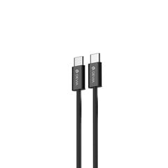 Devia cable Smart EC325 PD USB-C - USB-C 1,0 m 60W 3A black цена и информация | Кабели для телефонов | pigu.lt