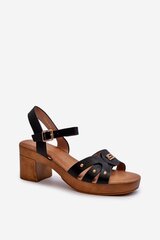 Basutės moterims Step In Style M1136549, juodos kaina ir informacija | Basutės moterims | pigu.lt