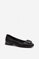 Ballet flats Step in style, black M1126203 цена и информация | Женские туфли | pigu.lt