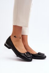 Ballet flats Step in style, black M1126203 цена и информация | Женские туфли | pigu.lt