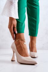 High heels Step in style, beige M1047341 цена и информация | Женские туфли | pigu.lt