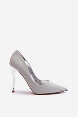 High heels Step in style, grey M1111012 цена и информация | Женские туфли | pigu.lt