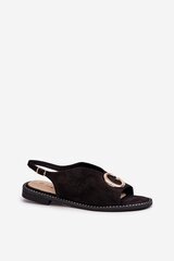 Sandals Step in style, black M1137834 цена и информация | Женские босоножки  | pigu.lt