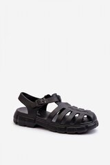 Sandals Step in style, black M1129561 цена и информация | Женские босоножки | pigu.lt