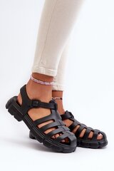 Sandals Step in style, black M1129561 цена и информация | Женские босоножки | pigu.lt