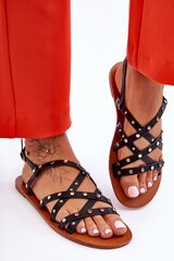 Sandals Step in style, black M1077710 цена и информация | Женские босоножки | pigu.lt