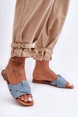 Flip-flops Step in style, blue M1077918 цена и информация | Женские тапочки | pigu.lt