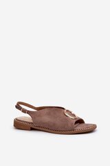 Sandals Step in style, brown M1138022 цена и информация | Женские босоножки  | pigu.lt