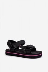 Sandals Step in style, black M1123586 цена и информация | Женские босоножки | pigu.lt