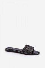 Flip-flops Step in style, black M1131449 цена и информация | Женские тапочки | pigu.lt