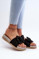 Flip-flops Step in style, black M1137011 цена и информация | Женские тапочки | pigu.lt