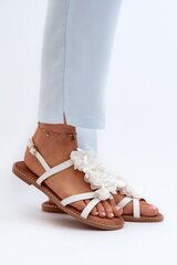 Sandals Step in style, white M1137933 цена и информация | Женские босоножки | pigu.lt