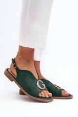 Sandals Step in style, green M1138028 цена и информация | Женские босоножки  | pigu.lt