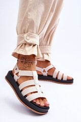 Sandals Step in style, beige M1052116 цена и информация | Женские босоножки | pigu.lt