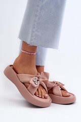 Flip-flops Step in style, pink M1064107 цена и информация | Женские тапочки | pigu.lt