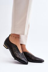 Ballet flats Step in style, black M1116960 цена и информация | Женские туфли | pigu.lt