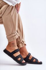 Flip-flops Step in style, black M1077741 цена и информация | Женские тапочки | pigu.lt