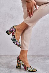 Block heel pumps Step in style, multicolor M1036482 цена и информация | Женские туфли | pigu.lt