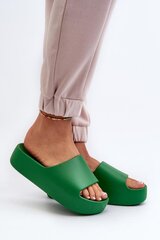 Flip-flops Step in style, green M1138052 цена и информация | Женские тапочки | pigu.lt