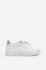 Low Shoes Step in style, white M1119655 цена и информация | Женские туфли | pigu.lt