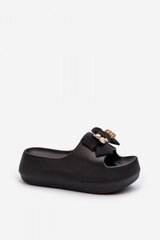 Flip-flops Step in style, black M1125844 цена и информация | Женские тапочки | pigu.lt