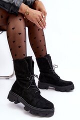 Bootie Step in style, black M1088939 цена и информация | Женские сапоги | pigu.lt