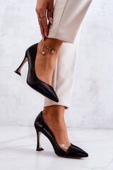 High heels Step in style, black M1047479 цена и информация | Женские туфли | pigu.lt