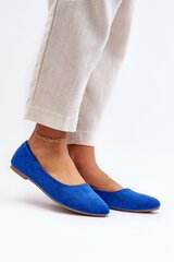 Ballet flats Step in style, blue M1129507 цена и информация | Женские туфли | pigu.lt